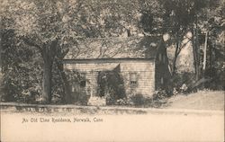 An Old Time Residence Norwalk, CT Postcard Postcard Postcard