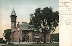 Slater Memorial Hall Norwich, CT Postcard Postcard Postcard