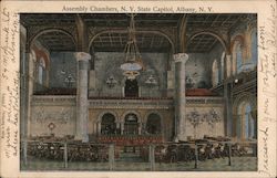 Assembly Chambers, N.Y. State Capitol Postcard