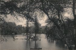Upper Lake, Central Park Postcard