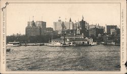 Lower New York and the Battery Postcard