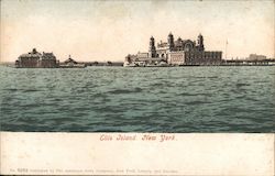 Ellis Island Postcard