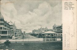 The Hotel District at Fourth Ave. Postcard