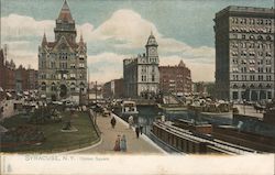 Clinton Square Postcard