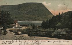 Blue Mountain Lake, in the Adirondacks New York Postcard Postcard Postcard