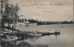 Picturesque America - Thousand Islands Postcard