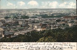 Troy looking South Postcard