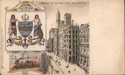 Chestnut St. Looking West from 8th St. Postcard