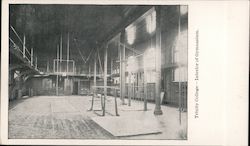 Trinity College - Interior of Gymnasium Hartford, CT Postcard Postcard Postcard