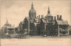 Johns Hopkins Hospital Postcard