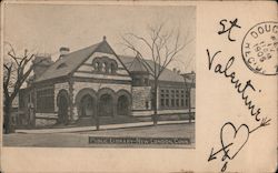 Public Library Postcard