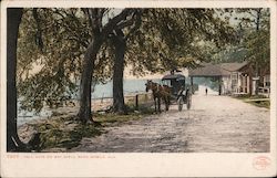Toll Gate on Bay Shell Road Postcard