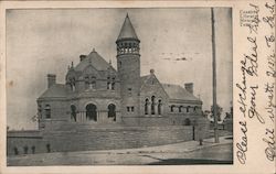 Cossitt Library Postcard