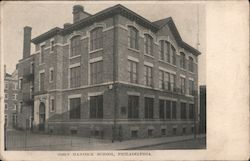 John Hancock School Postcard