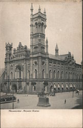 Masonic Temple Postcard