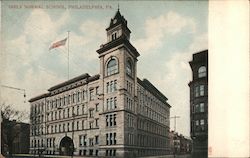 Girls Normal School Postcard