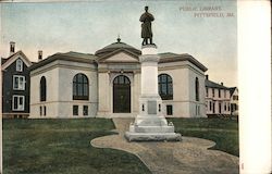 Public Library Postcard