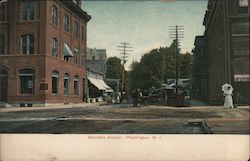 Belvidere Avenue Washington, NJ Postcard Postcard Postcard