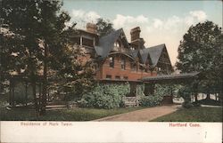 Residence of Mark Twain Postcard