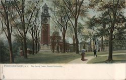 The Carrie Tower, Brown University Postcard