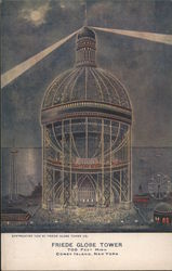 Friede Globe Tower Postcard