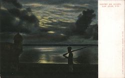 Sentry on Guard Postcard