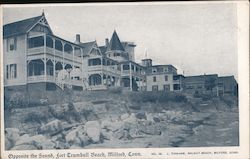 Opposite the Sound, Fort Trumbull Beach Postcard