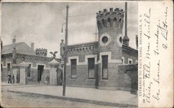 Entrance to Navy Yard Brooklyn, NY Postcard Postcard Postcard