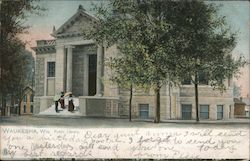 Public Library Postcard