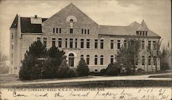 Fairchild (Library) Hall, K.S.A.C. Manhattan, KS Postcard Postcard Postcard