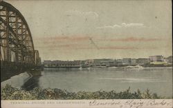 Terminal Bridge and Leavenworth Postcard