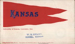 University of Kansas Lawrence, KS Postcard Postcard Postcard