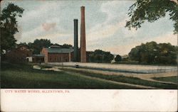 City Water Works Postcard