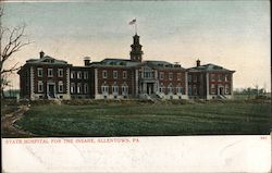State Hospital for the Insane Postcard