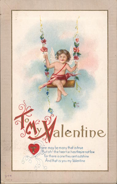 Cupid on Swing: To My Valentine