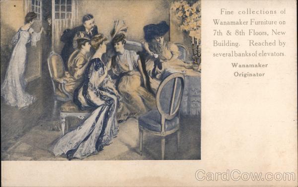 Wanamaker Furniture Advertising