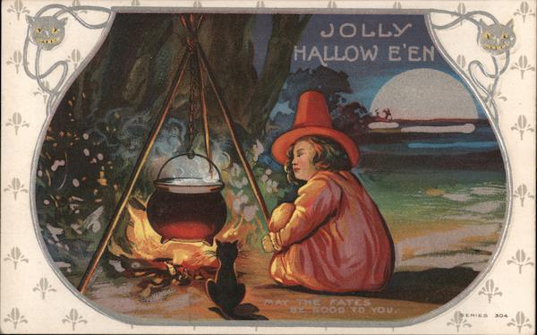 Jolly Hallowe'en - May the Fates be Good to You Halloween