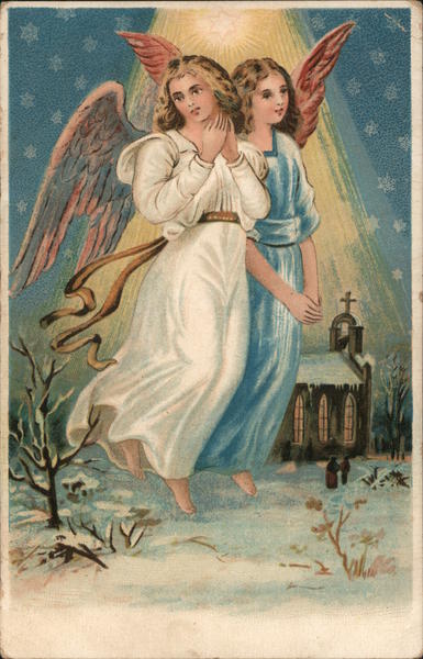 Christmas Angels in the Starlight