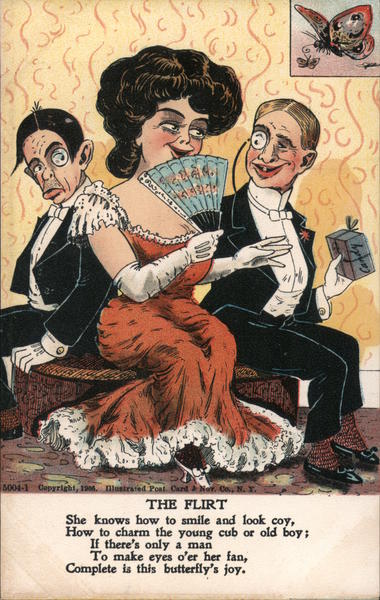 The Flirt Caricatures