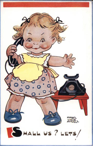 Shall us? Lets! Mabel Lucie Attwell