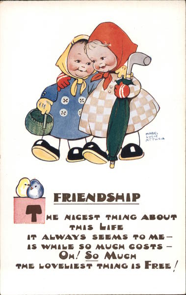 Friendship Mabel Lucie Attwell
