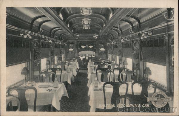 Baltimore & Ohio Dining Car Trains, Railroad