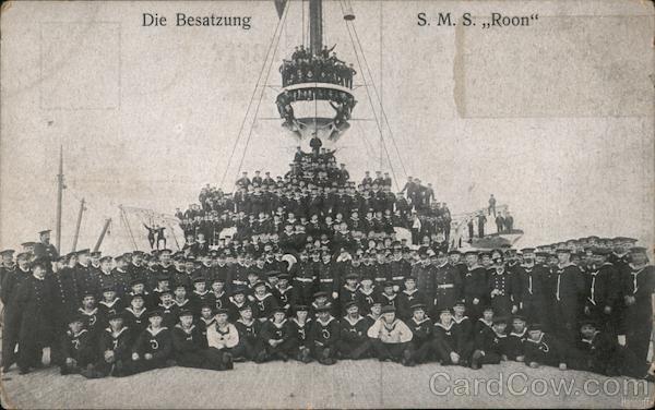 Crew of S.M.S. Roon Steamers