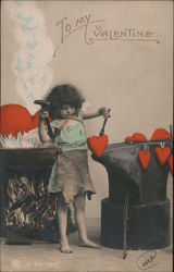 To My Valentine Postcard