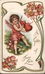 A Token of True Love Postcard