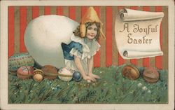 A Joyful Easter Postcard