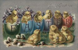 Loving Easter Greetings Postcard