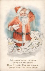 It's very nice to have lots of friends but I think I'll be tired when the Holiday ends. Postcard