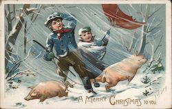 Merry Christmas to You Postcard