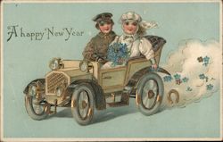 A Happy New Year Postcard